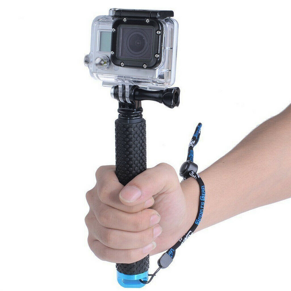 Extendable Handheld Monopod Tripod Selfie Stick Pole for   Hero 4 3 Blue