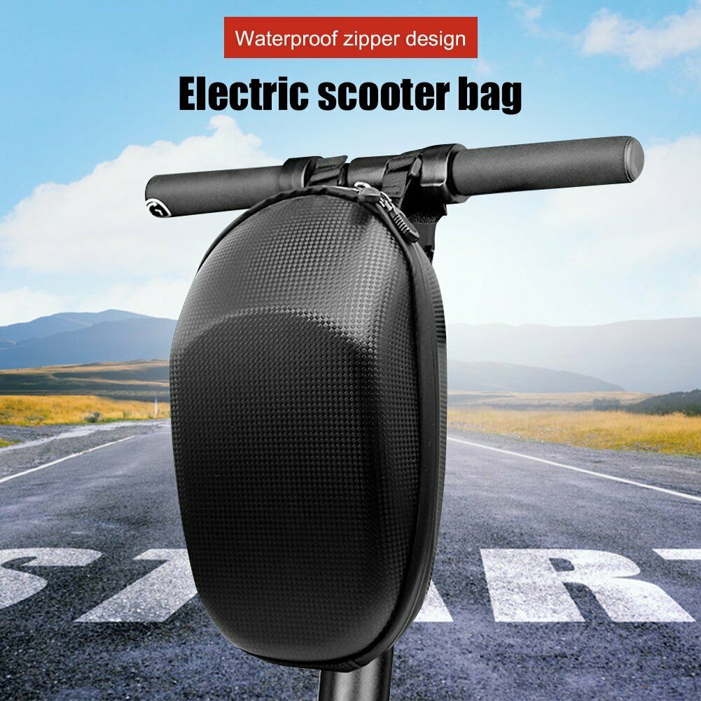 Frame Scooter Hanging Bag Hard Shell Front Waterproof Folding Bike Bicycle Pouch