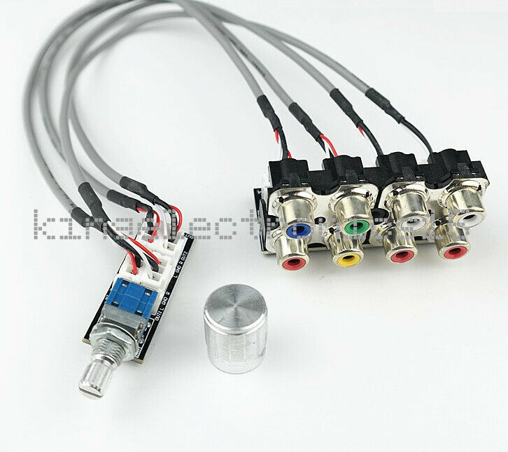 1X Preamplifier 3-Way Stereo Audio Source Switching Board Audio Signal Switcher