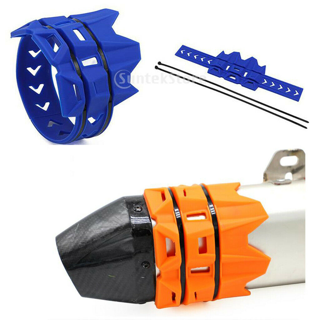 Universal Motorcycle Exhaust Muffler Silencer Protector Motorcross Motorbike