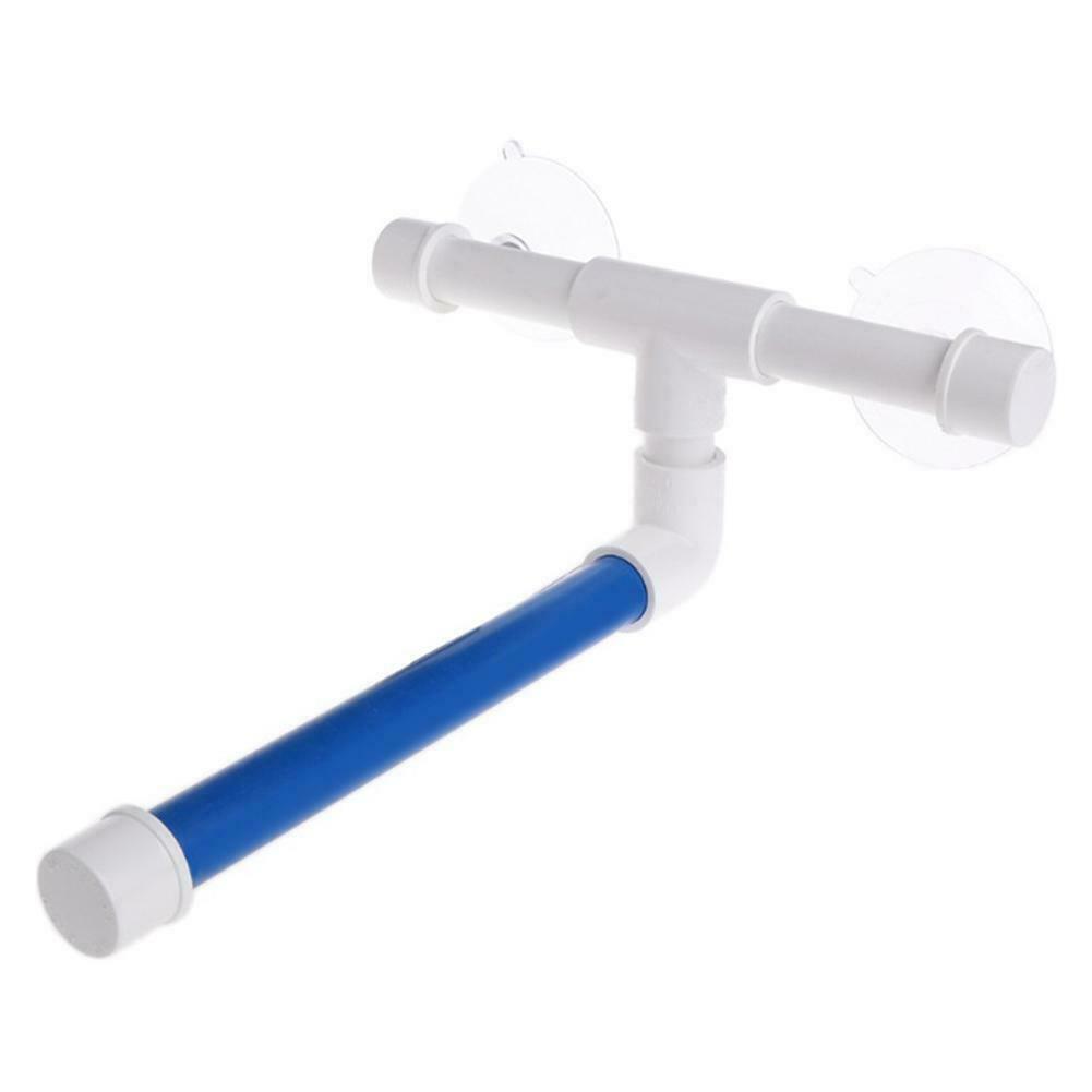 Pet Parrot Bird Standing Platform Rack Wall Shelf Bath Shower Stand Toys @