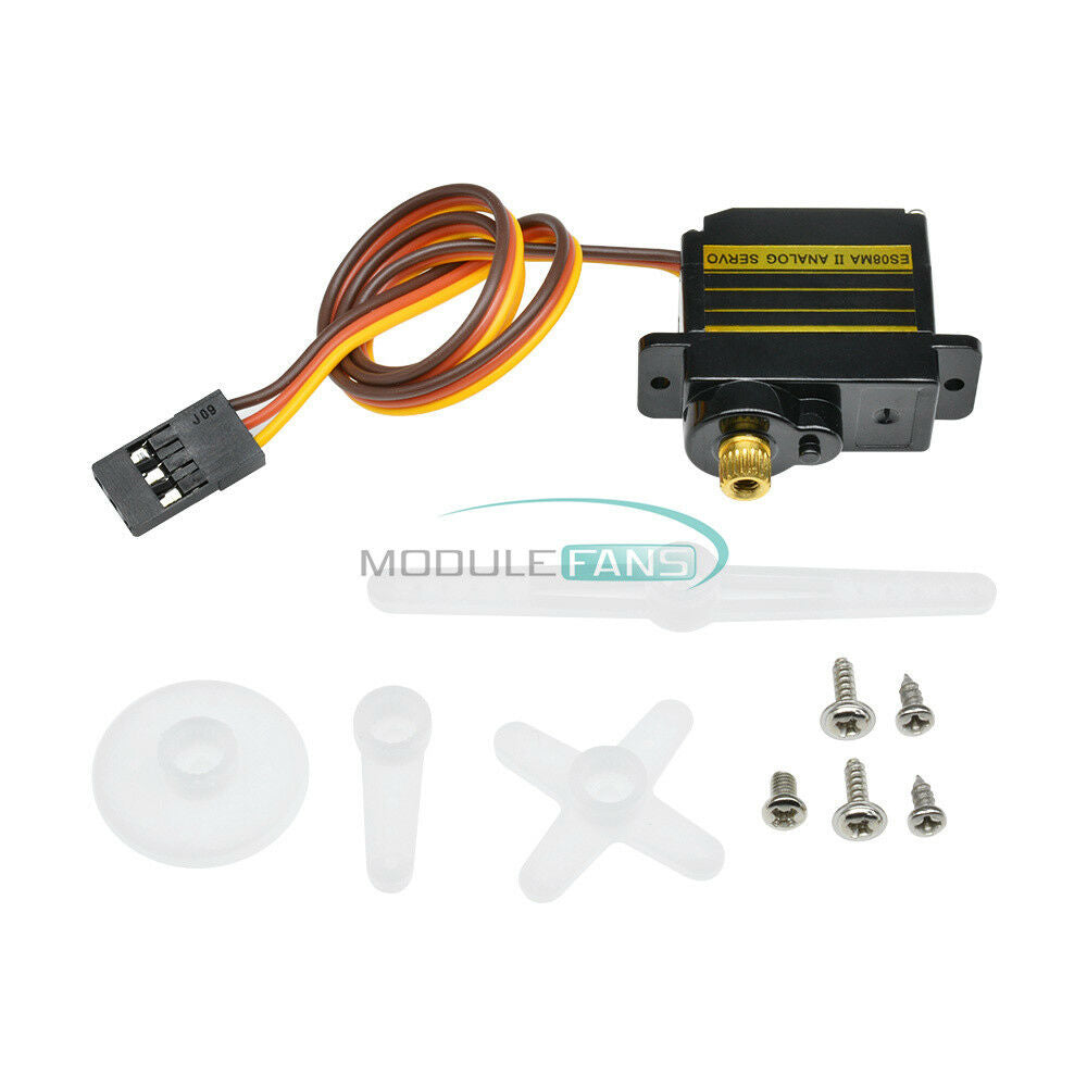 ES08MA II 12g/ 2.0kg Mini Metal ES08 Gear Servo High-speed Upgrade mg90