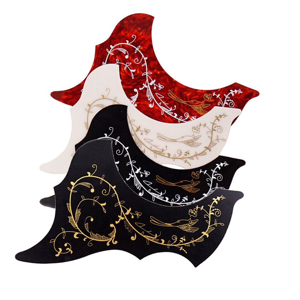 4pcs Folk Guitar Pickguard Scratch Plate for 40/41inch for Acoustic Guitar