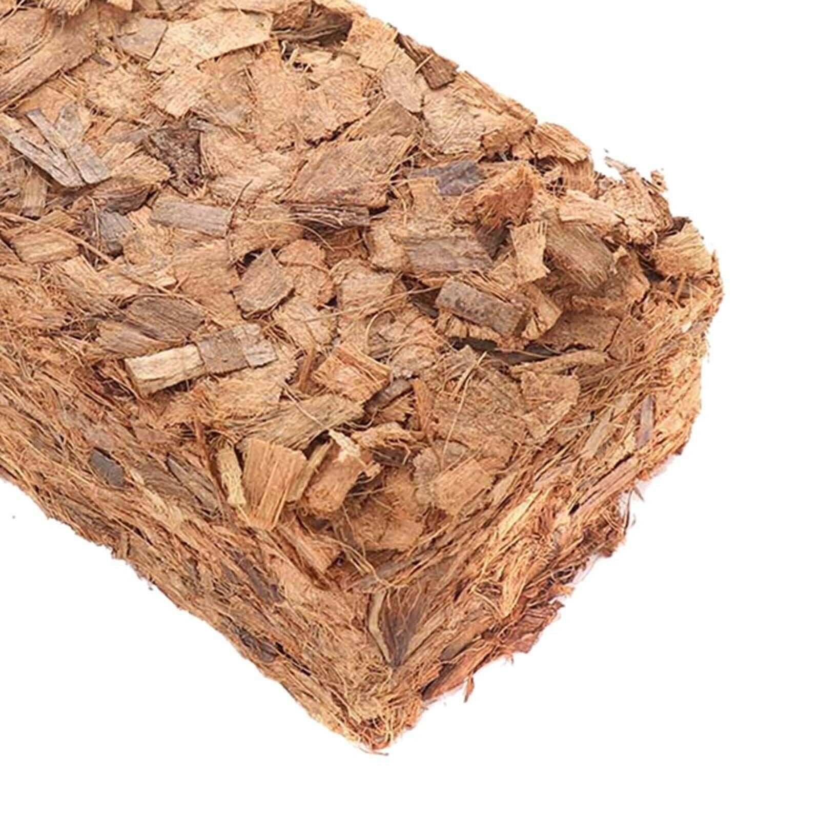 Coco Coir Brick Block Potting Soil Garden Coconut Shell Brick Universal