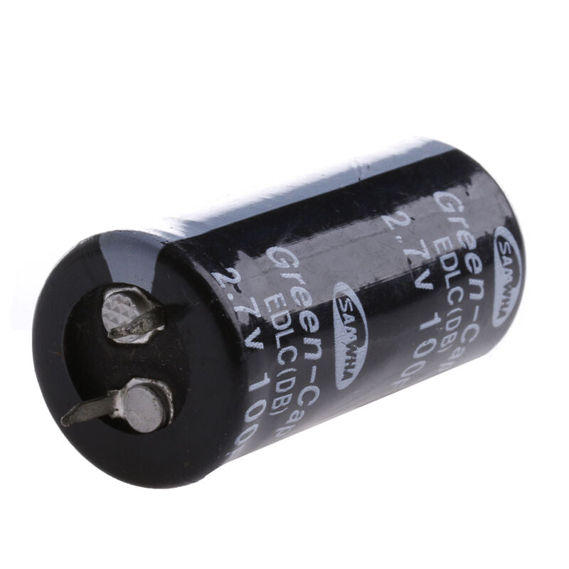 2Pcs Super Capacitor 2.7V 100F Ultra Capacitor Farad
