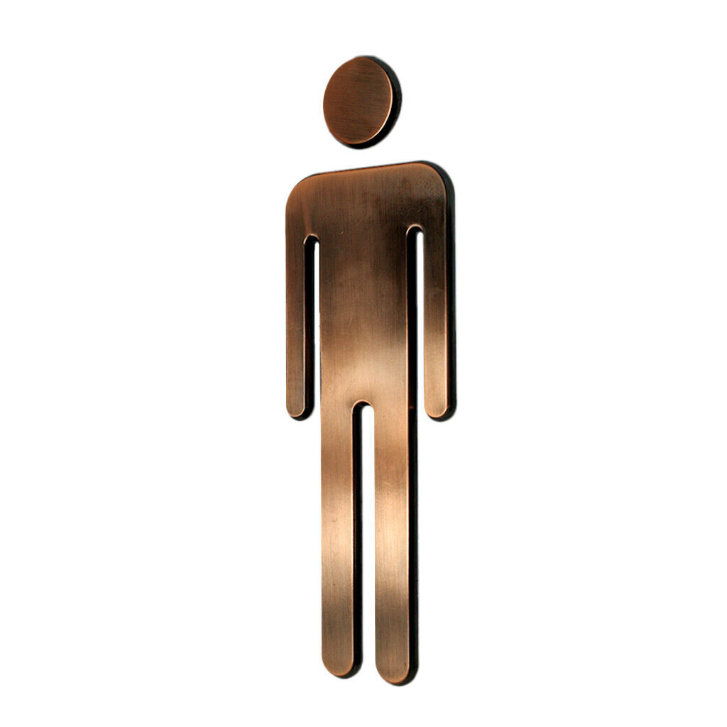 Man&Woman WC Stickers Toilet Signs