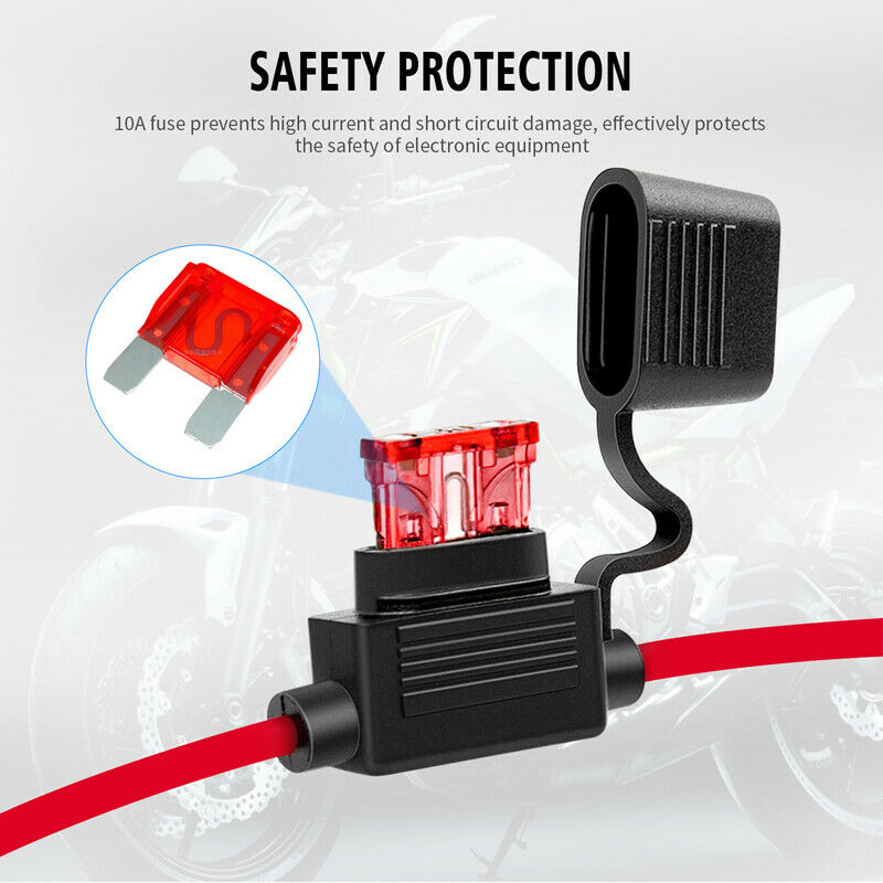 140CM 16AWG SAE to O Ring Cord 12-24V SAE Connect Cable Adapter Battery Charging