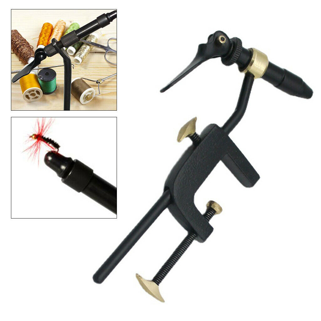 Fly Tying Vise Fishing Flies Tying Tool with 360Â° Rotation DIY Lure Maker