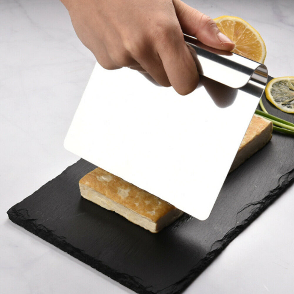 Stainless Steel Dough Cutters Pizza Cake Scraper Spatulas Pastry Baking Tools