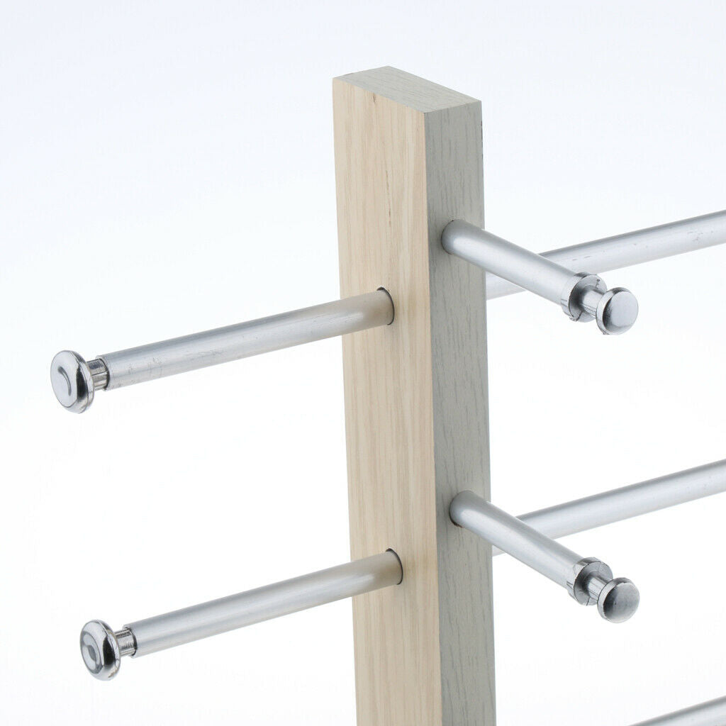 2 Pieces Sunglasses Display Stand Glass Eyewear Storage Rack for 10Pairs