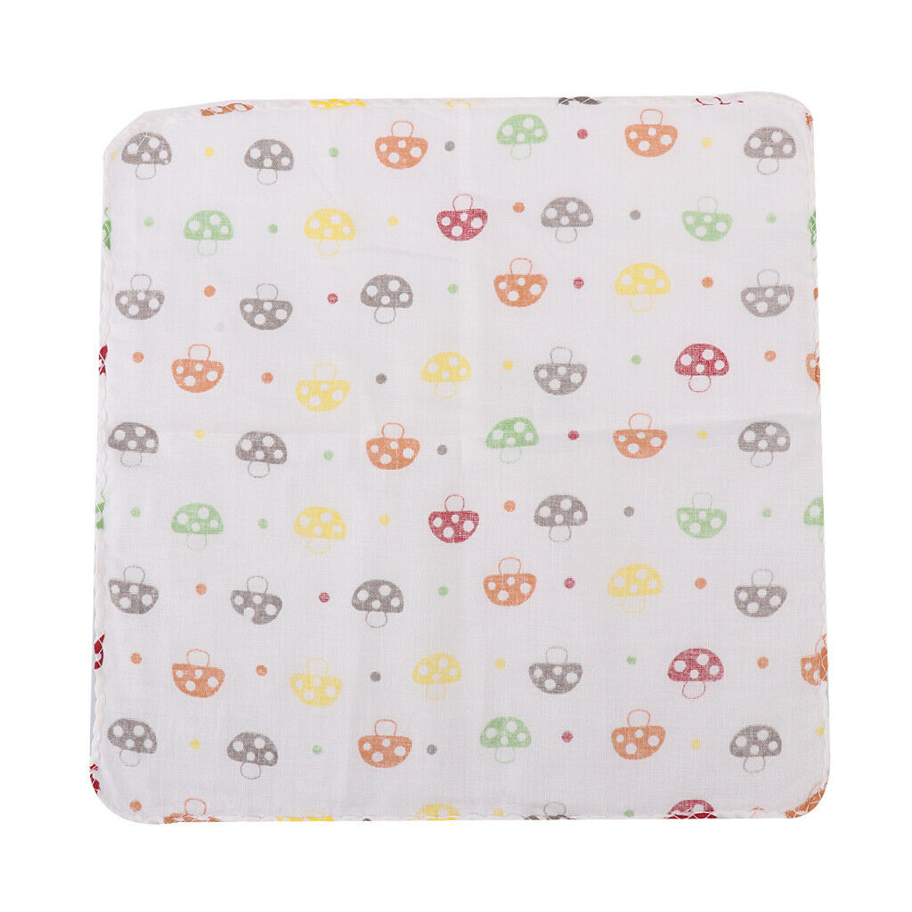 5 Pieces Baby Handkerchief Gauze Nursing Towel Clean Infants Feeding Towel