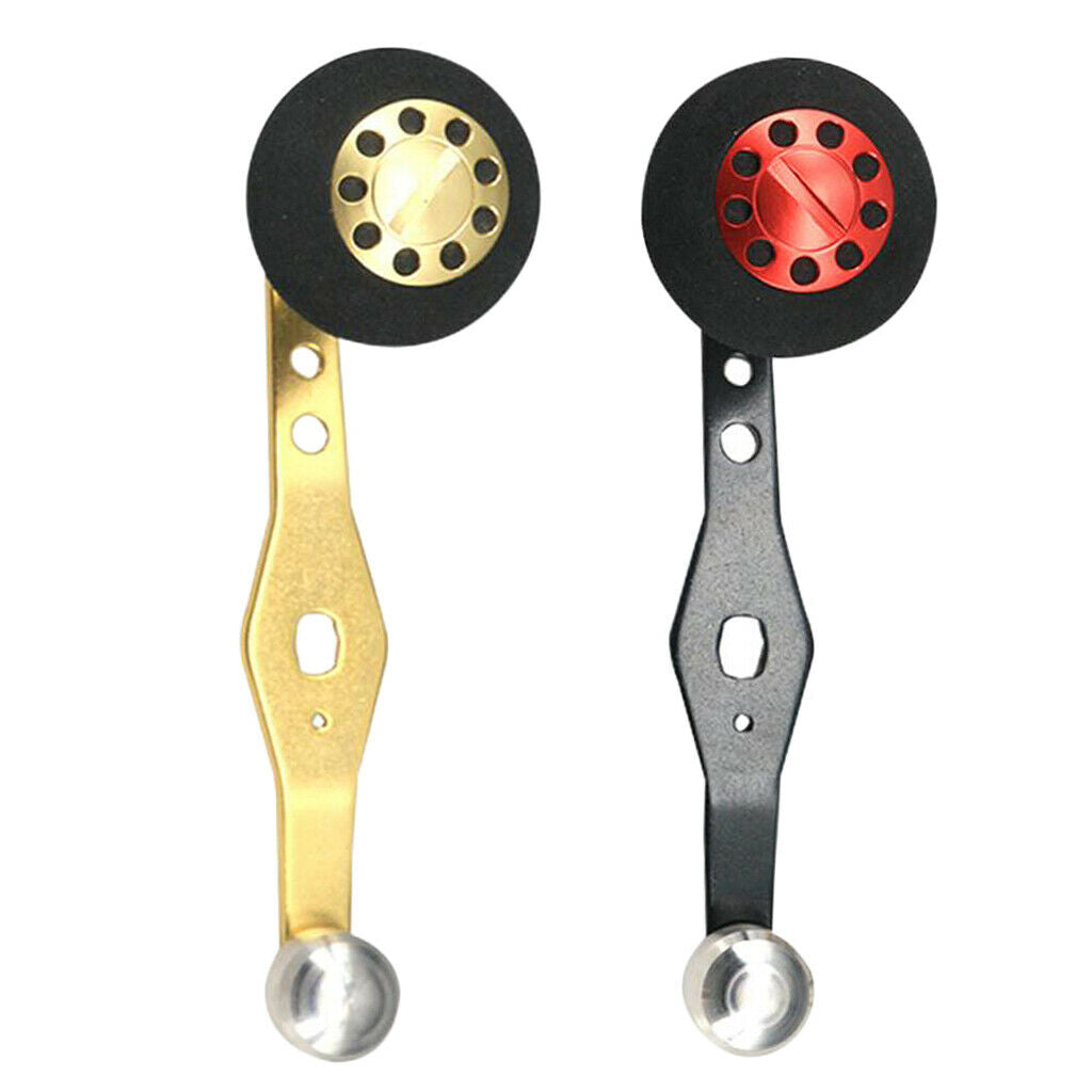 2 Pieces Single Knob Metal Fishing Reel, Replacement Accessory