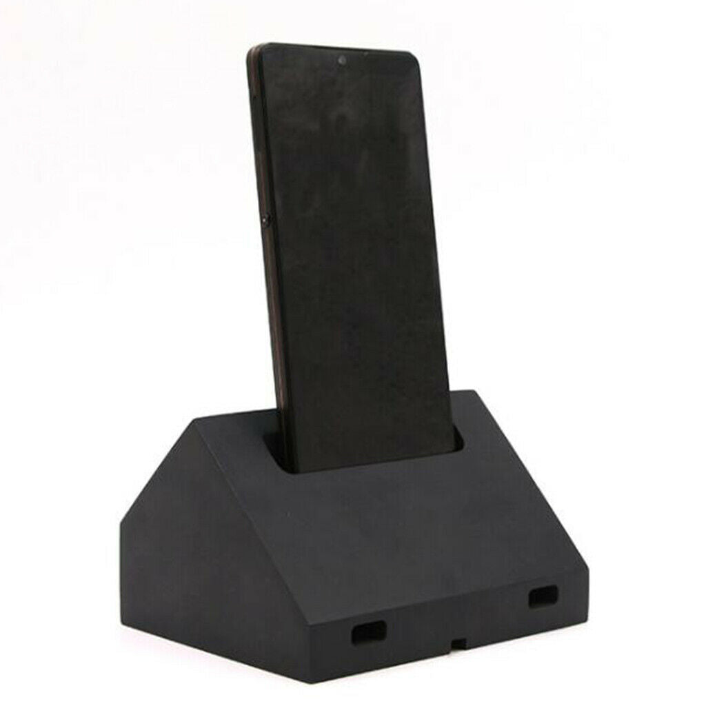 Wood Sound Amplifier Stand Desk Sound Phone Holder Dock for Mobile Phone