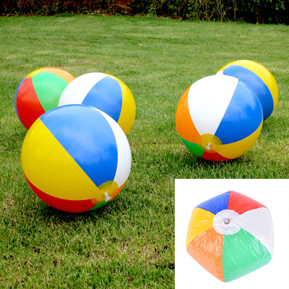 Baby Kids Beach Pool Play Ball Inflatable Educational Children Ball To.l8