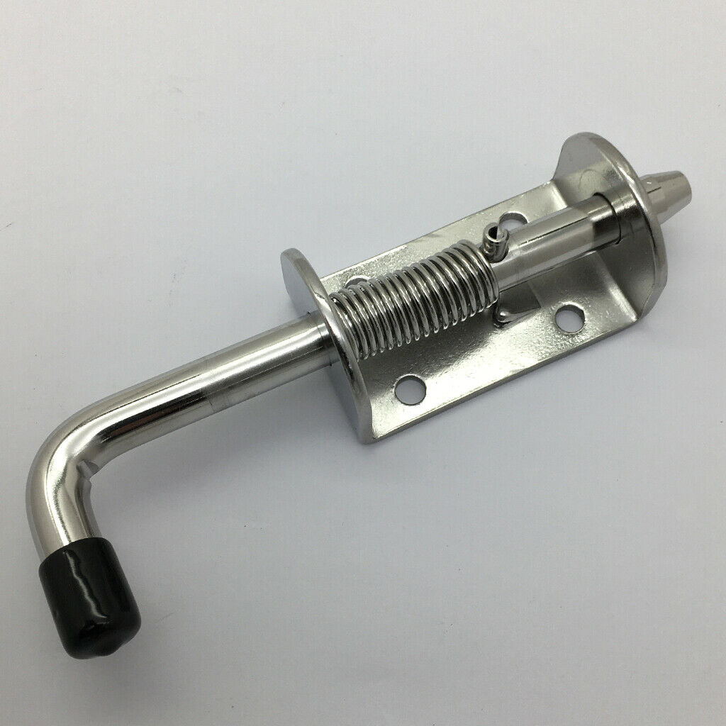 New Metal Heavy Duty Lock Barrel Bolt Spring Loaded Latch for Home Shed Door
