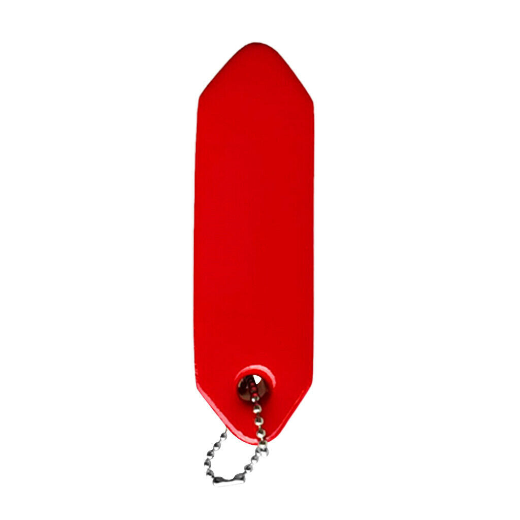 2Pcs Vinyl Coated Floating Key Chain Foam Buoyant Key Float with Ball Chain