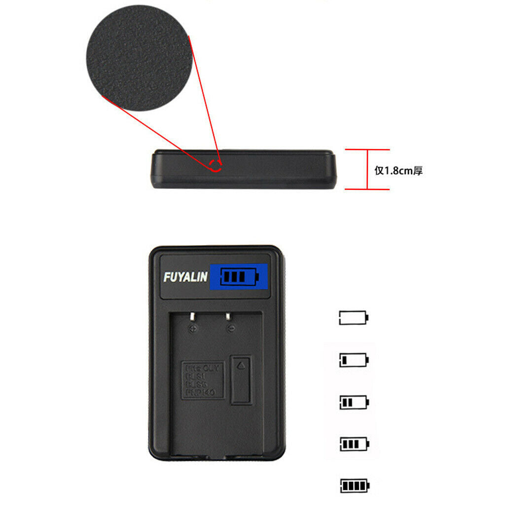 En-el15 Digitai Camera Bateria Usb Cargador De Puerto De Carga Para    D610