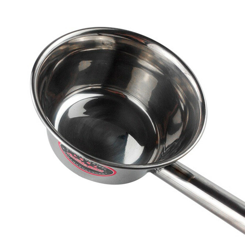 Canteen Stainless Steel Ladle Long Handle Spoon Water Spoon Soup Shell 45cm