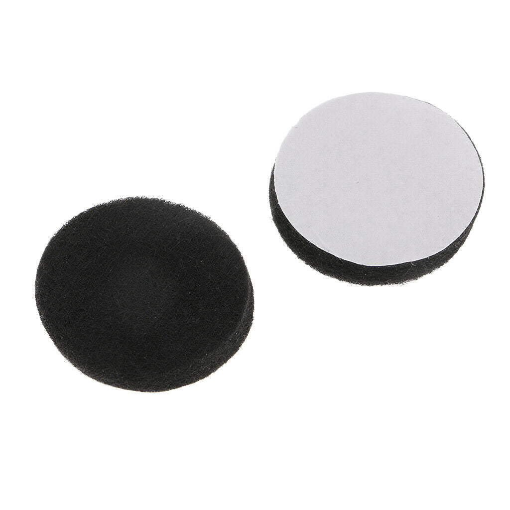 100x Self Adhesive 30mm Felt Pads Furniture Table Feet Wood Floor Protectors