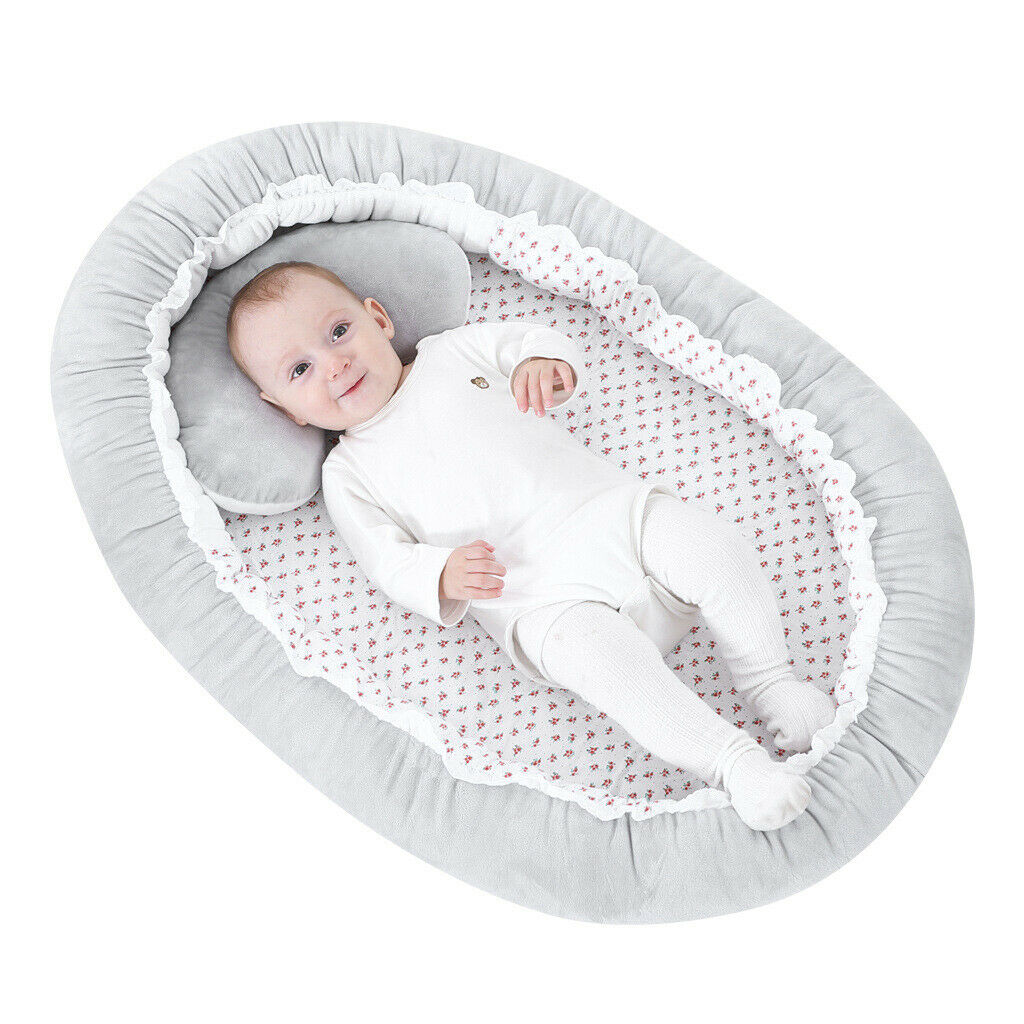 90x60cm Baby Bed Nursery Cradle Newborns Infant Toddler Travel Sleeping Nest