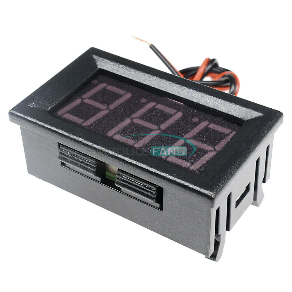 10PCS Red 0.56"Voltmeter LED Panel Three Digital Display Voltage Meter DC4.5-30V