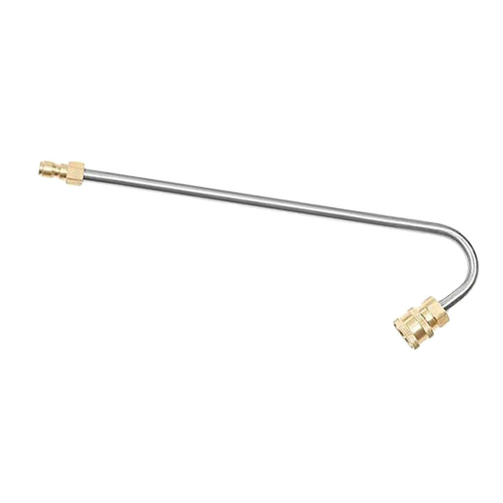 High Pressure 1/4" Washer Gutter Rod Quick Connector 360 Degree 33x8cm