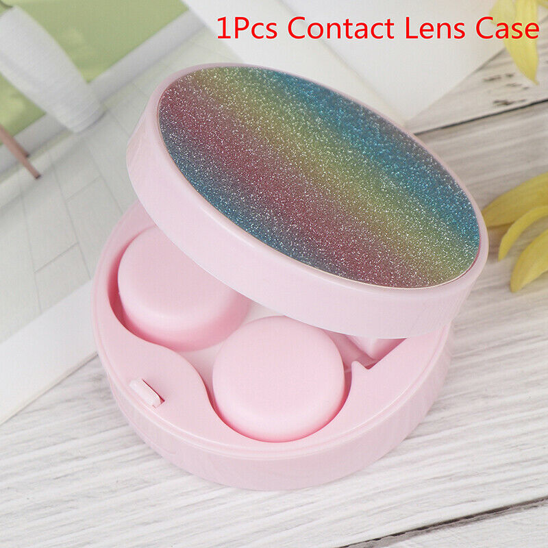 Mini Travel Contact Lens Case Box Container Holder Eye Care Kit Set With MirBDA