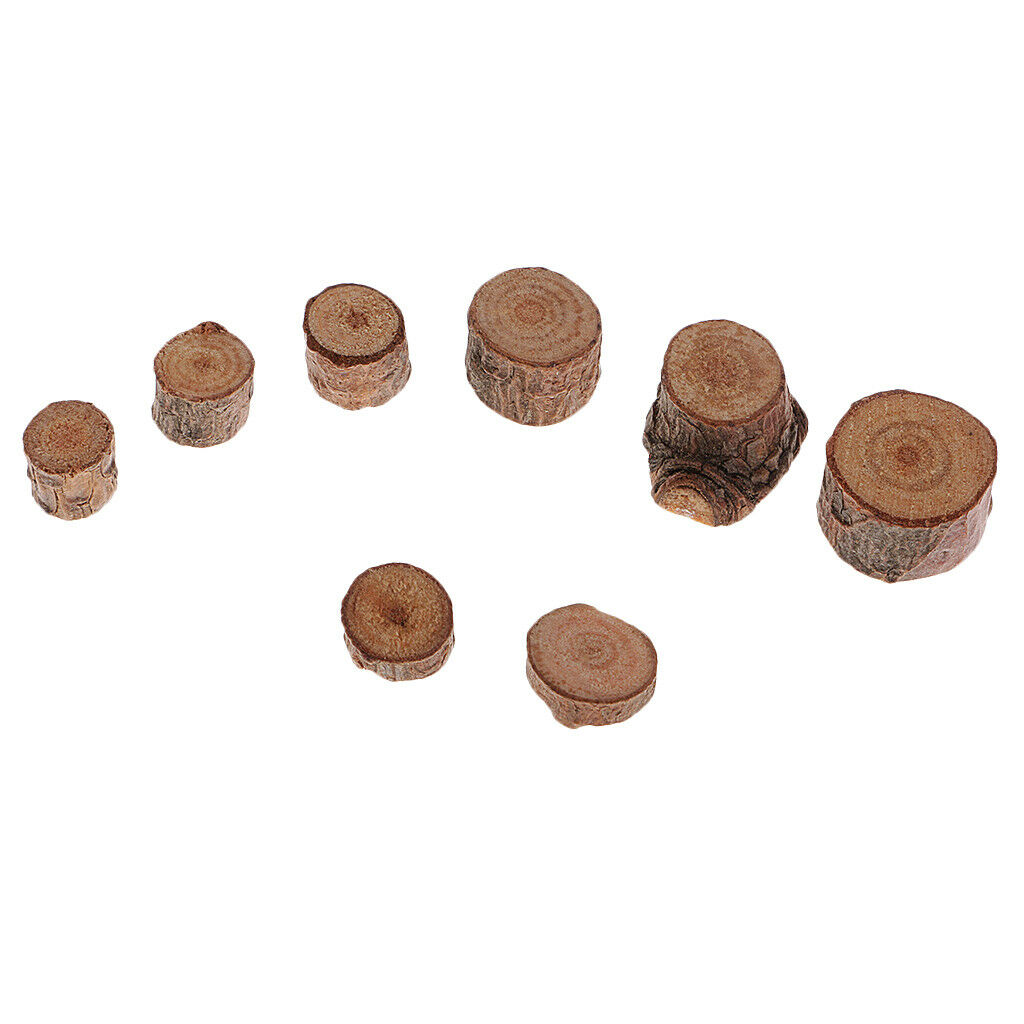 50pcs Round Wood Log Slices Discs for DIY Crafts Wedding Decoration 1-1.5cm