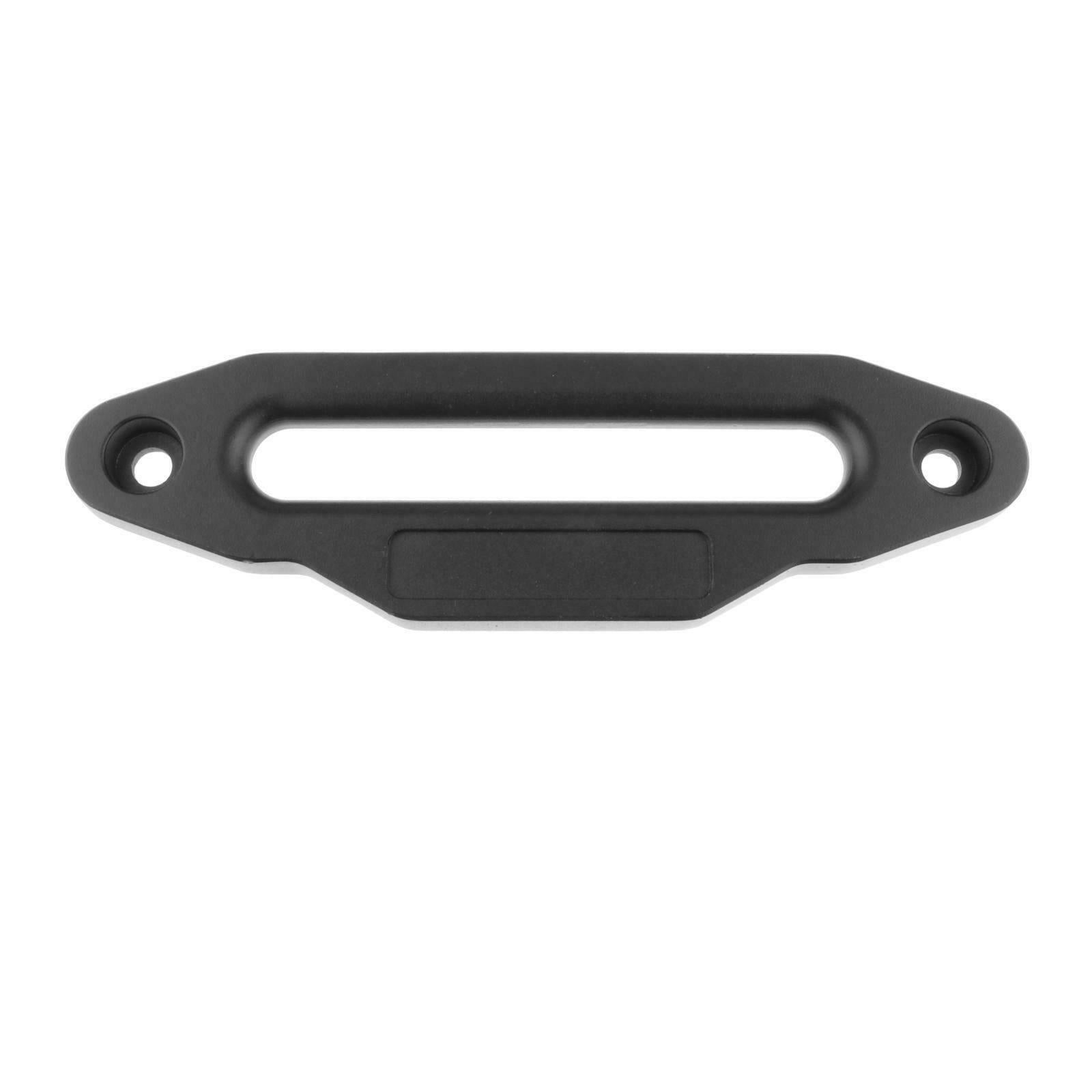 Black Aluminium Hawse Fairlead For Winch Rope Lead Guide ATV UTV Universal