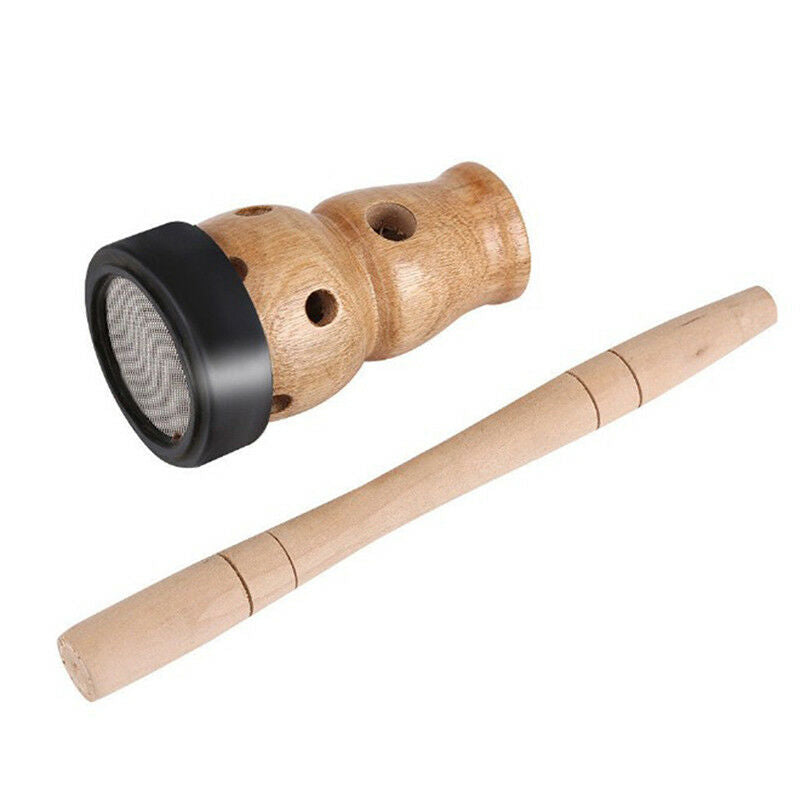 Wood + Metal Effectively Gourd Moxibustion Box Massage  For Acupunctur DEAU