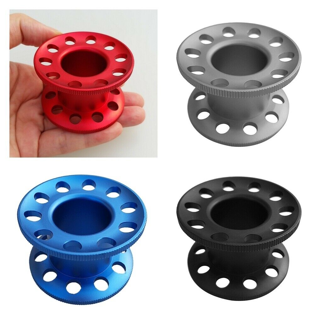 Finger Reel 4 Pack, Wreck, Diving, Snorkeling, Technology, Blank Reel, Colorful