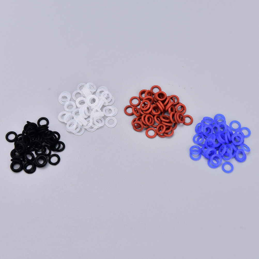 100X Silicone Rubber ORing Switch Dampeners For Keyboard Dampers Keycap bla  NL
