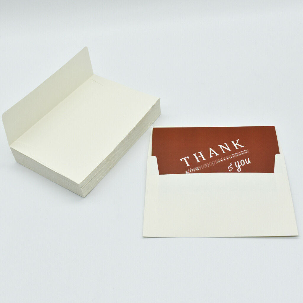 6 Sets Of Thank You Cards With Envelopes