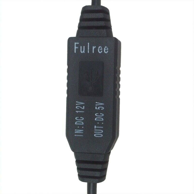 Inverter 12V Converter to DC 5V 3A DC Converter Mini USB Port Q4V1V1