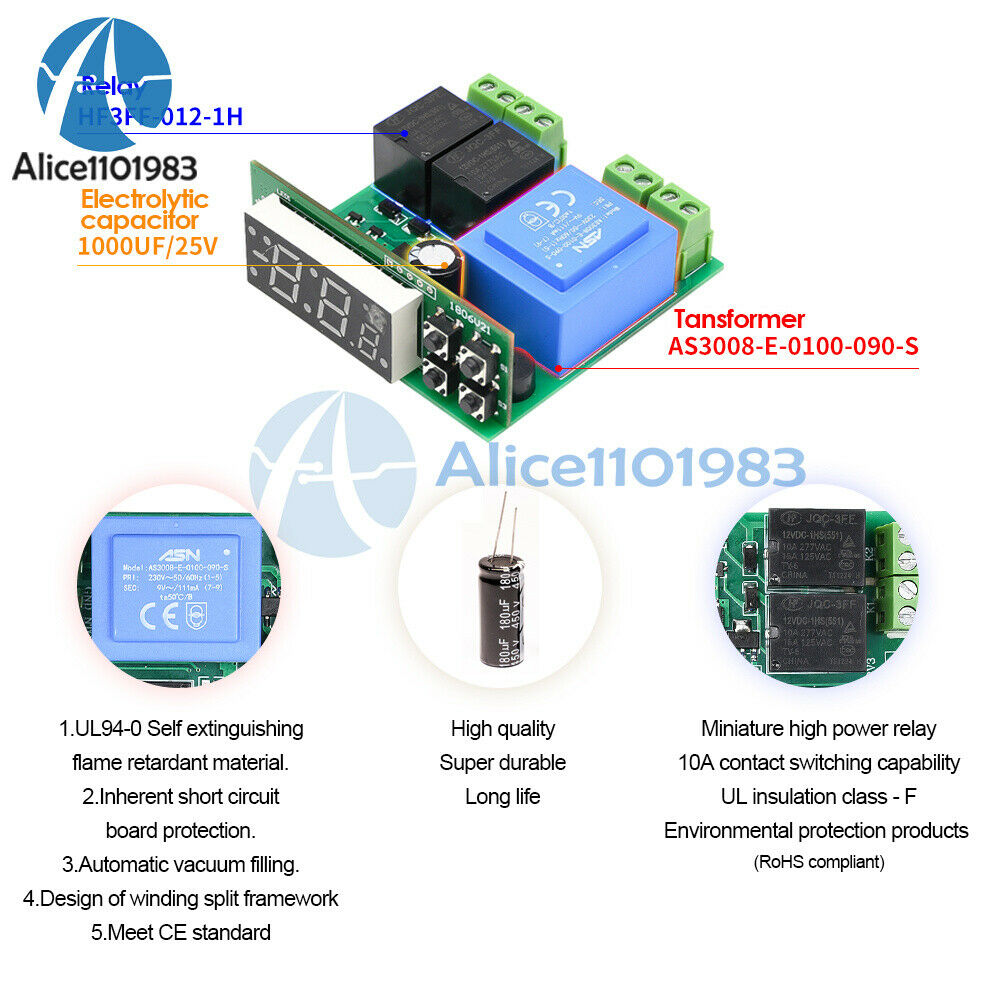 STC-1000 Pro  AC 220V Temperature Controller Thermostat Regulator NTC Sensor