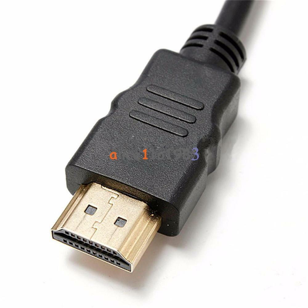 1080P HDMI Male to VGA Female Video Converter Adapter Cable for PC DVD HDTV TV