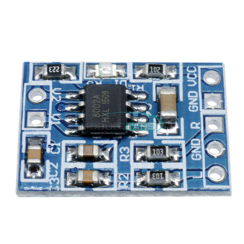 10Pcs HXJ8002 Power Mini Audio Voice Amplifier Module Board Replace PAM8403