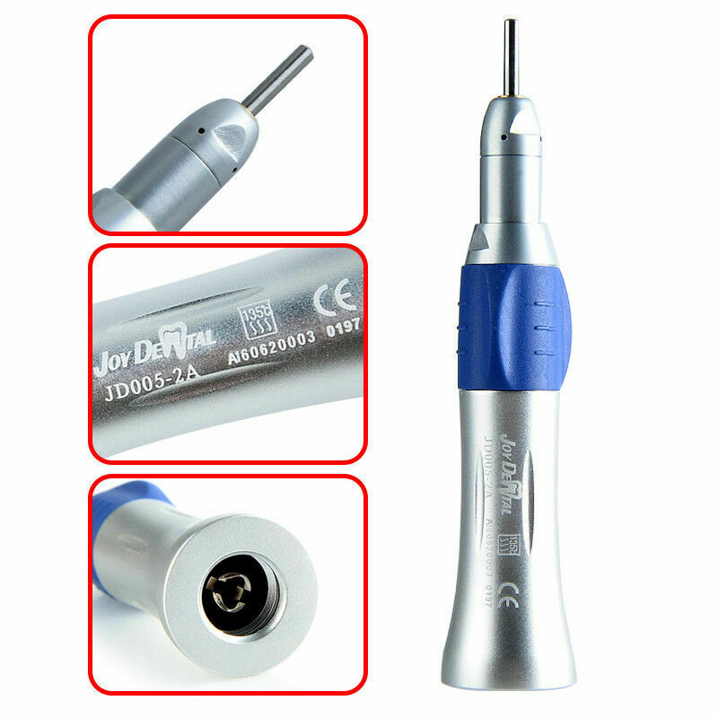 5PCS NSK Style Dental Low Speed Straight Nose Cone Handpiece For Air Motor NEW