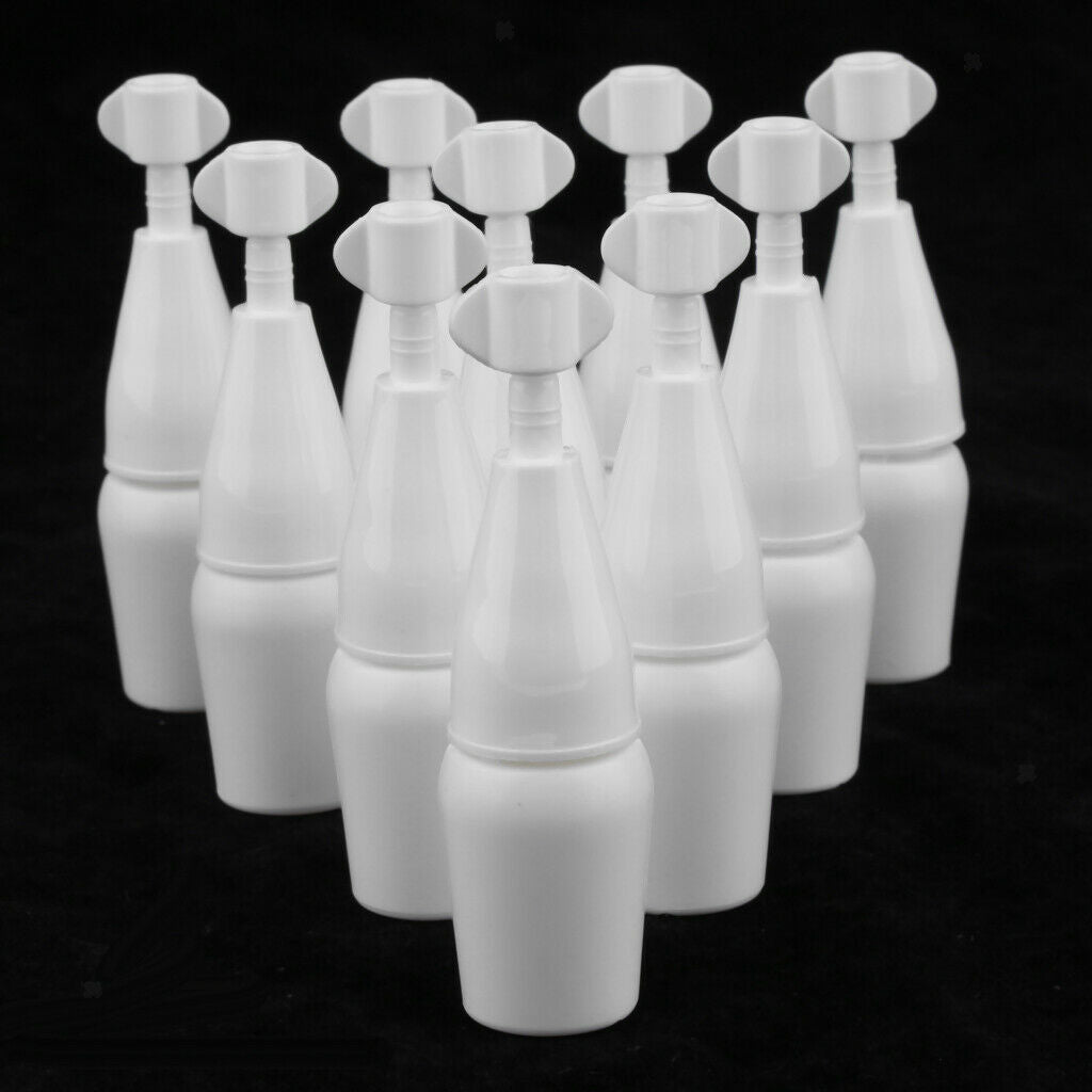 10 Pieces Liquids Dropper Bottles Travel Empty Squeezable Container 5ML