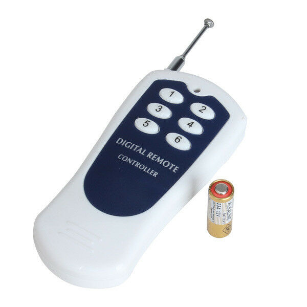DC12V 6CH RF Wireless Remote Control Switch System 1Transmitter+1Receiver