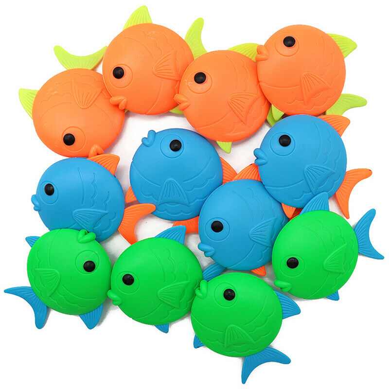 3pcs Diving Fish Toys Beach Water Diving Kids Swimming Pool Diving FishBDAU