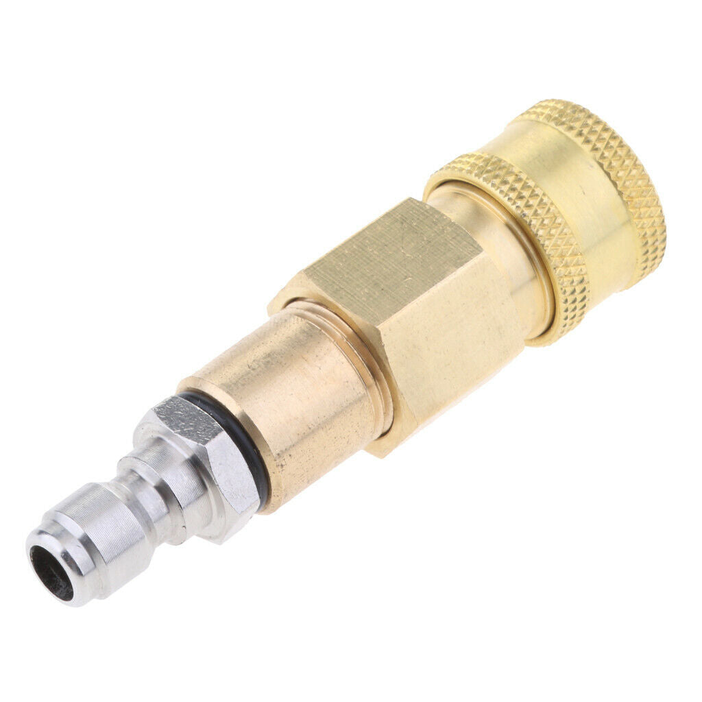 Snow Foam Lance Pressure Washer Adaptor 1/4'' Quick Connect Coupler Socket