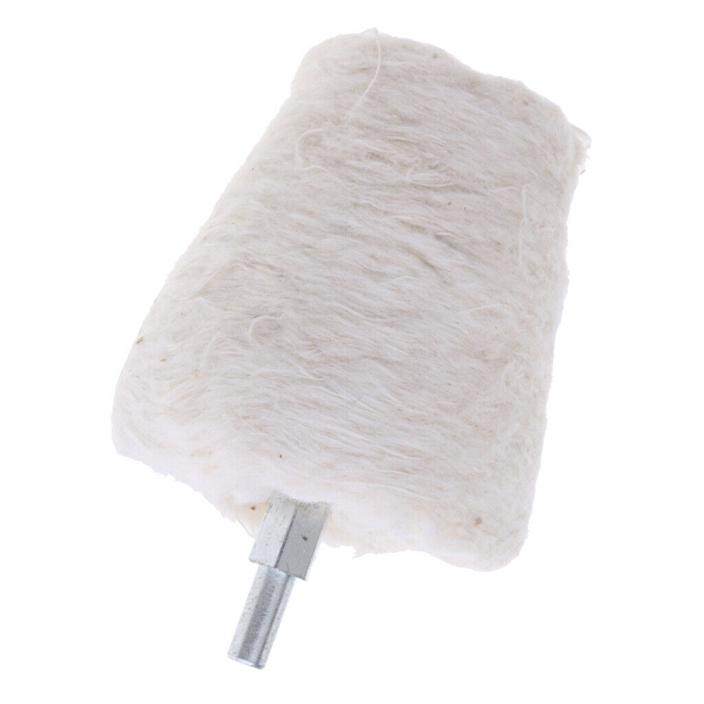 Polishing Buffing Wool Cotton wheel for Rotary Tool Accessory #6- 45x65mm