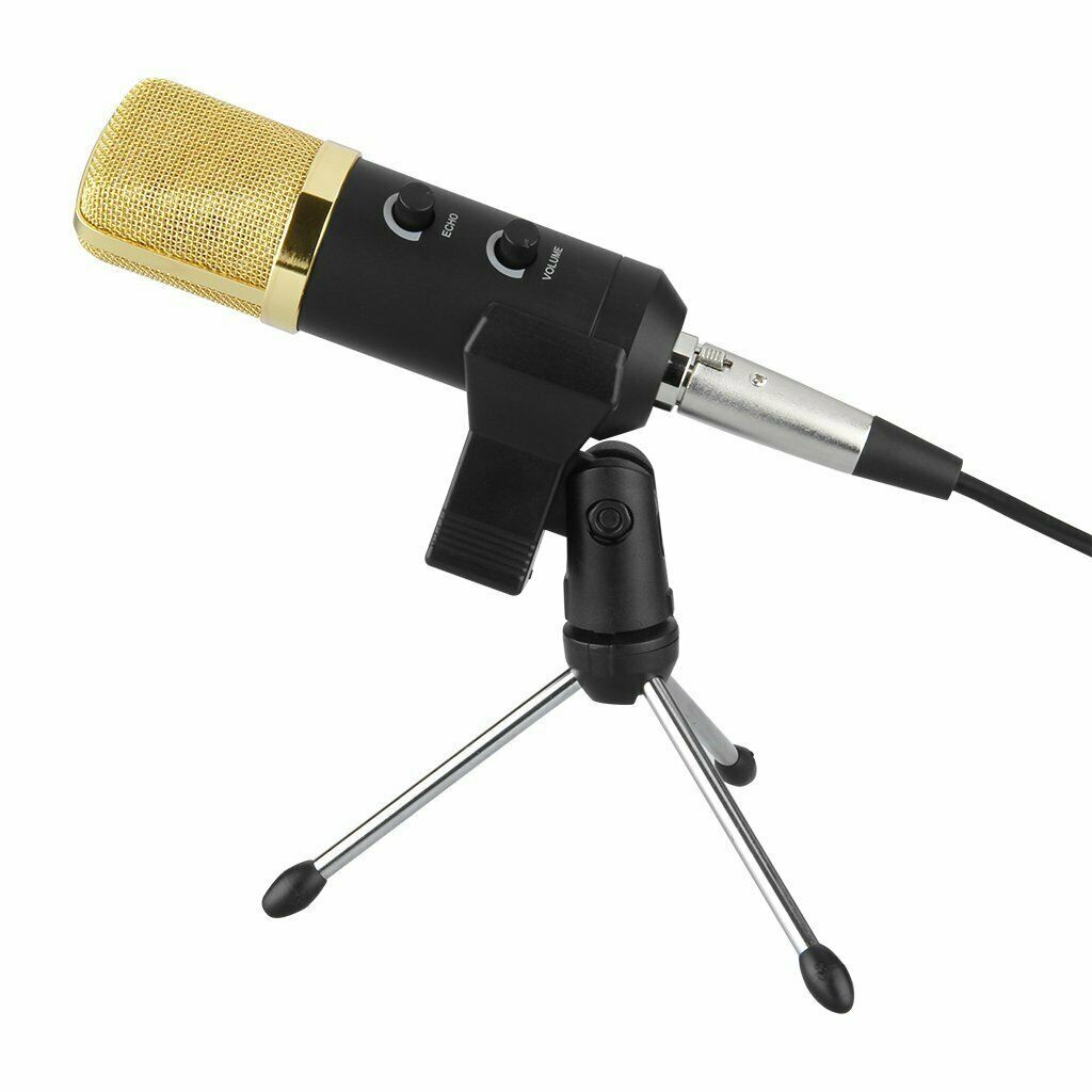 Condenser Microphone  Microphone Mic with Stand 3.5 Mm