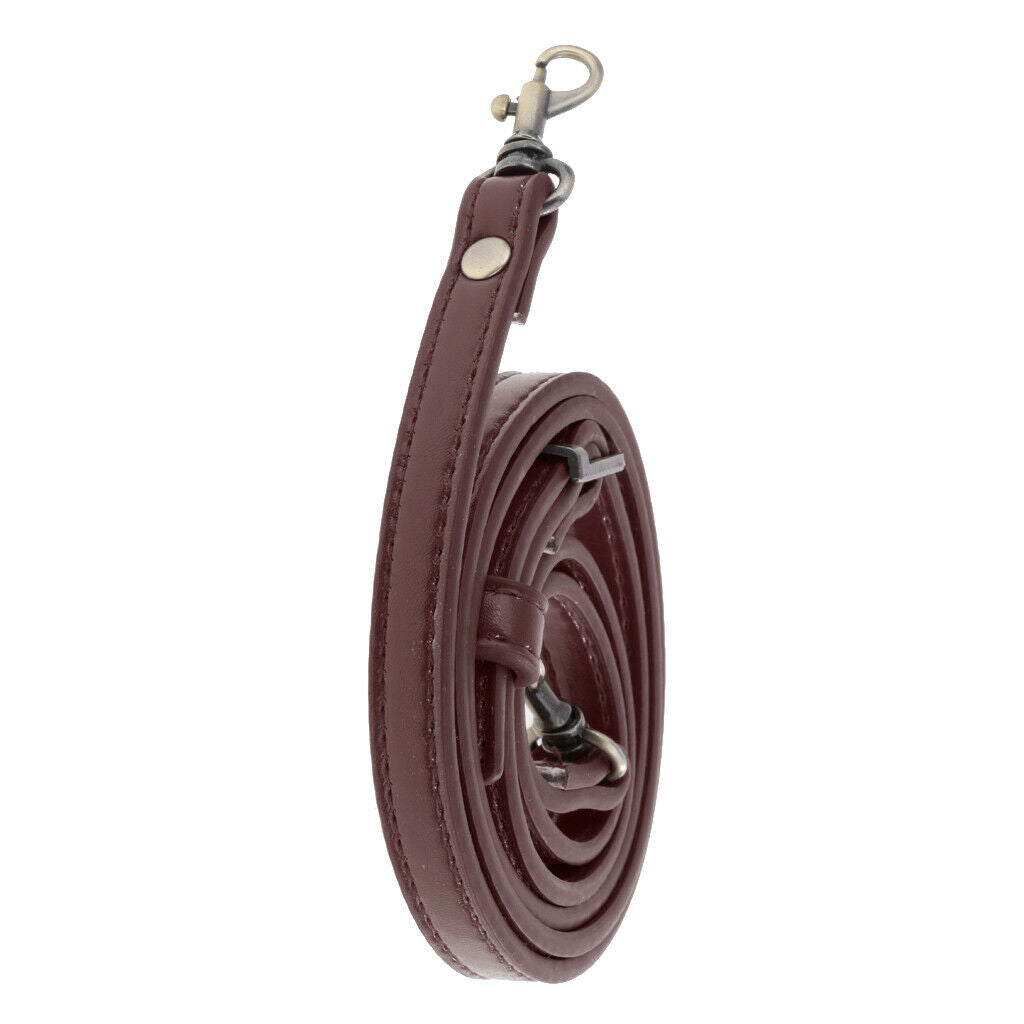 2 Pcs Women Classic PU Leather Strap Shoulder Wallet Replacement Handle
