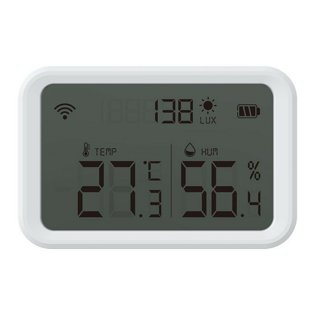 Tuya WiFi Smart Temperature Humidity Sensor Meter Hygrometer Thermometer Monitor
