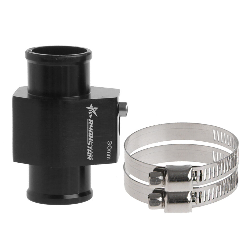 Hot 30mm Water Temp Temperature Joint Pipe Sensor Gauge Radiator Hose Adapter