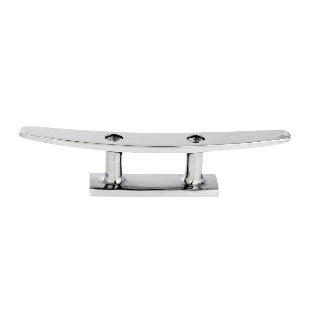 2 Type 316 Stainless Steel Closed Base for Marine Boat & Dock Rope Cleat