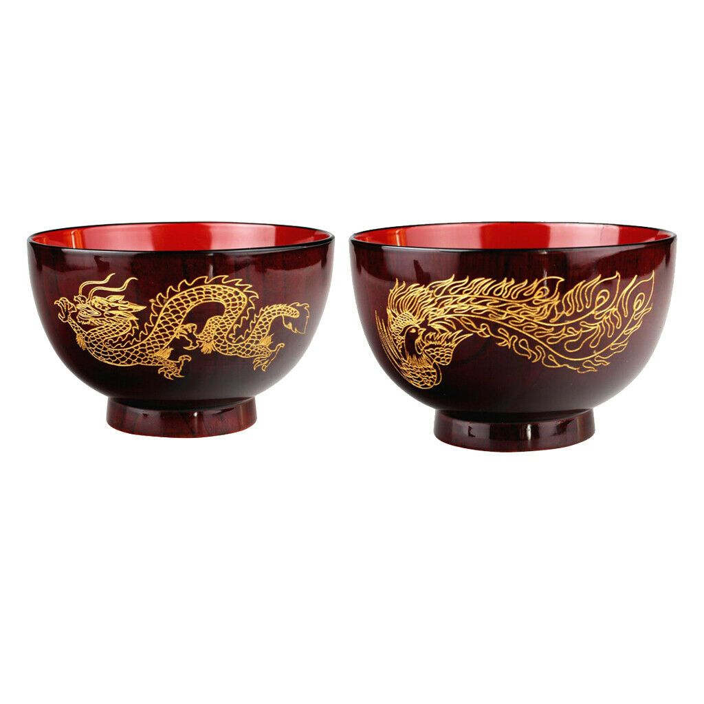 2 Pieces Dinner Bowls 4.5 "set of Salad Cereal Bowls