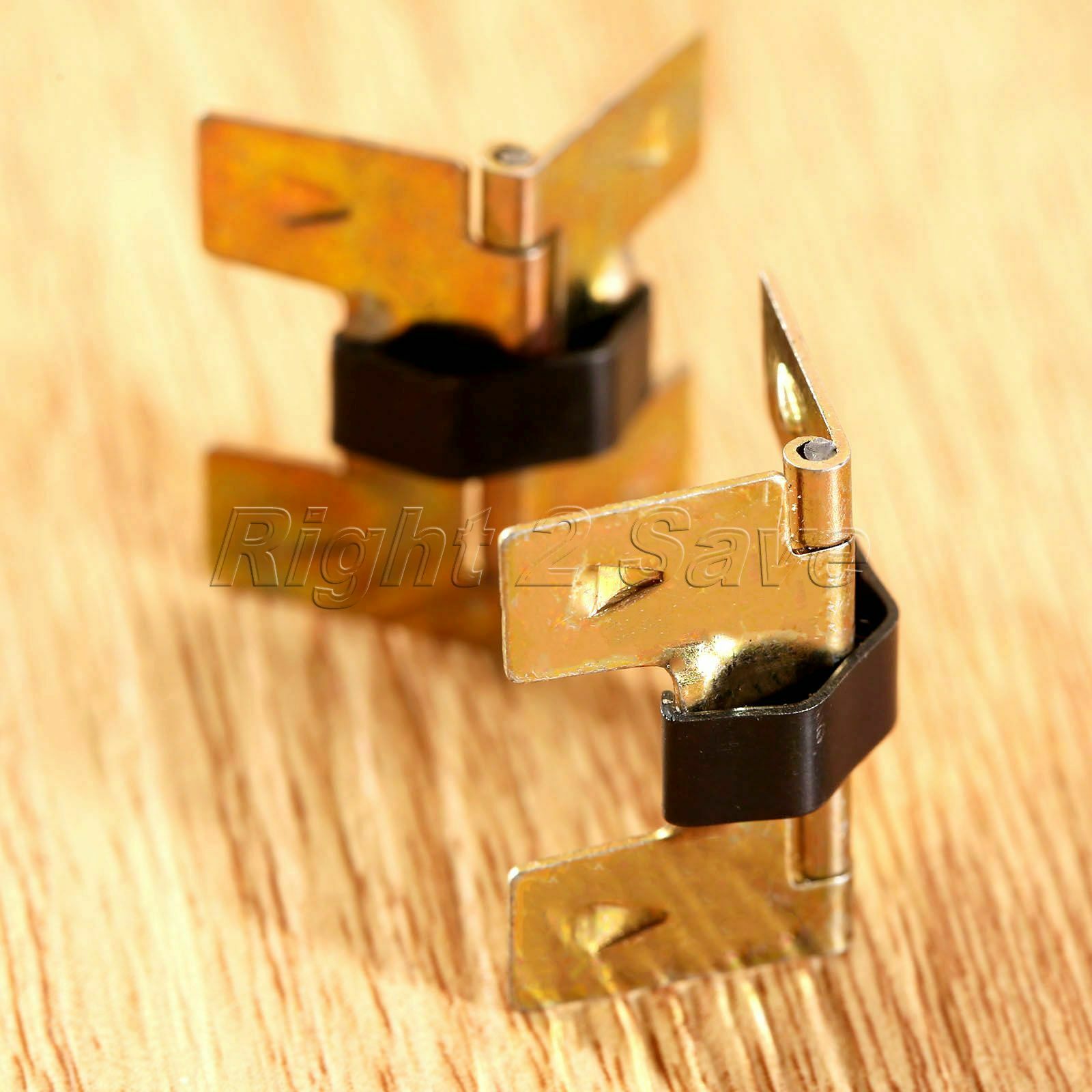 20*18mm Retro Jewelry Box Spring Hinges Furniture Door Chests Hardware 4Pcs